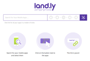 Landly 單一連結合併不同平台應用程式頁面！更好記又有統計功能免費轉址