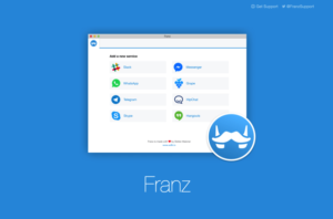 Franz 整合 Slack、Facebook、WhatsApp 等八種即時通訊平台的免費軟體