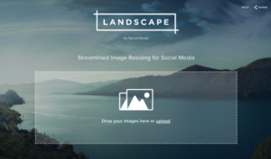 Landscape 為社群圖片最佳化，自動裁切找出最佳曝光黃金比例