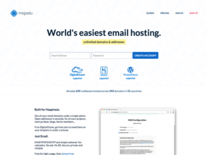 Migadu 世界最簡單可自訂網域名稱免費信箱！支援 IMAP、POP & SMTP 收發郵件