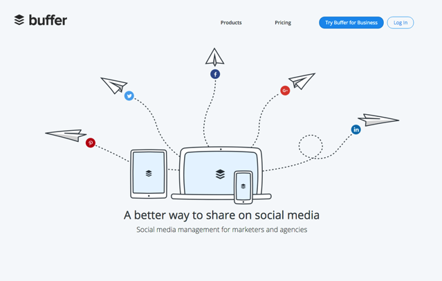 Buffer 整合 Facebook、Twitter、Google+ 同步排程自動更新貼文更簡單