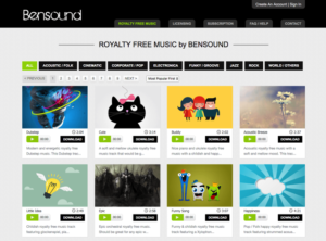Bensound 免費下載 CC 授權背景音樂，獨特又有質感創意作品精選
