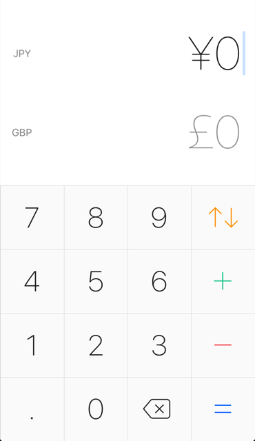 Currency for iOS