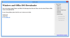 Windows and Office ISO Downloader 從微軟官方網站免費下載 Windows、Office 安裝程式