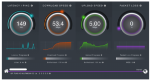 SourceForge Speed Test 全新網速測速工具，檢查延遲、上傳下載速度及封包遺失率