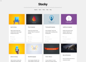 Stocky 收錄免費相片、影片、音樂及向量圖庫素材，自由下載可做商業用途