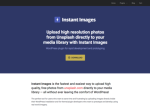 Instant Images 讓 WordPress 整合免費高畫質相片圖庫，一鍵下載匯入媒體庫