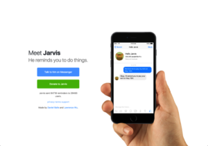 Hello Jarvis 你的專屬管家，透過 Messenger 聊天室設定提醒通知