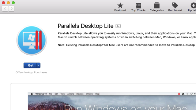Parallels Desktop Lite