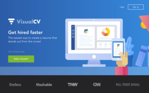 VisualCV 免費線上履歷表平台，幫你建立更美觀的個人簡介頁面