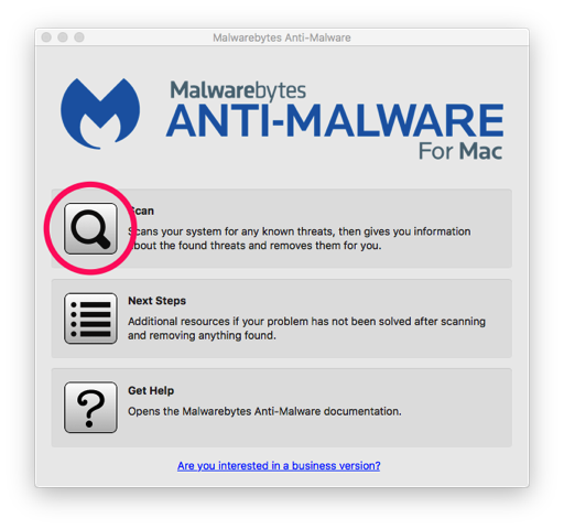 Malwarebytes Anti-Malware for Mac