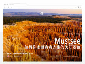 Mustsee 值得你虛擲寶貴人生的美好景色，從瀏覽器漫遊世界奇景