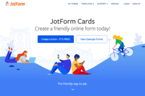 JotForm Cards 免費互動式線上表單，建立更友善的提問問答方式