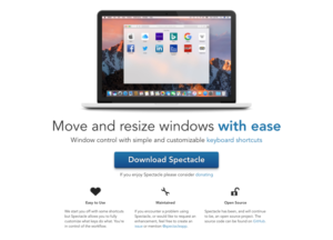 Spectacle 可快速移動、調整分割視窗大小的免費 Mac 應用程式