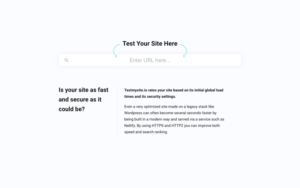 Testmysite.io 為網站各項指標評分，測試從世界不同城市連線速度
