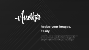 Assetizr 圖片最佳化工具，整合無損壓縮、批次重設圖片大小和重命名功能
