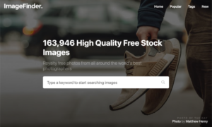 找圖就來！Image Finder 搜尋超過 16 萬張高品質免費圖庫相片