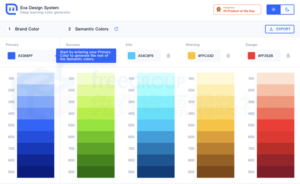 Eva Colors 深度學習的配色工具，找出可搭配主品牌使用的顏色