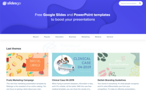 Slidesgo 免費 Google Slides 和 PowerPoint 簡報模板下載