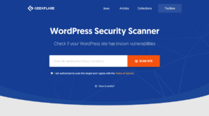 WordPress Security Scanner 掃描你的網站是否有已知弱點