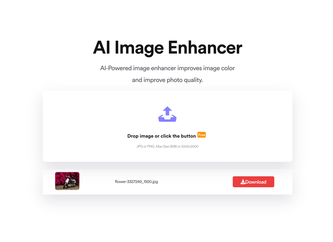 AI Image Enhancer