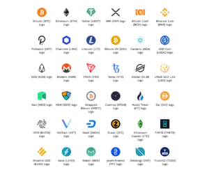 Crypto Logos 精選高畫質加密貨幣標誌圖庫，免費下載 PNG、SVG 格式