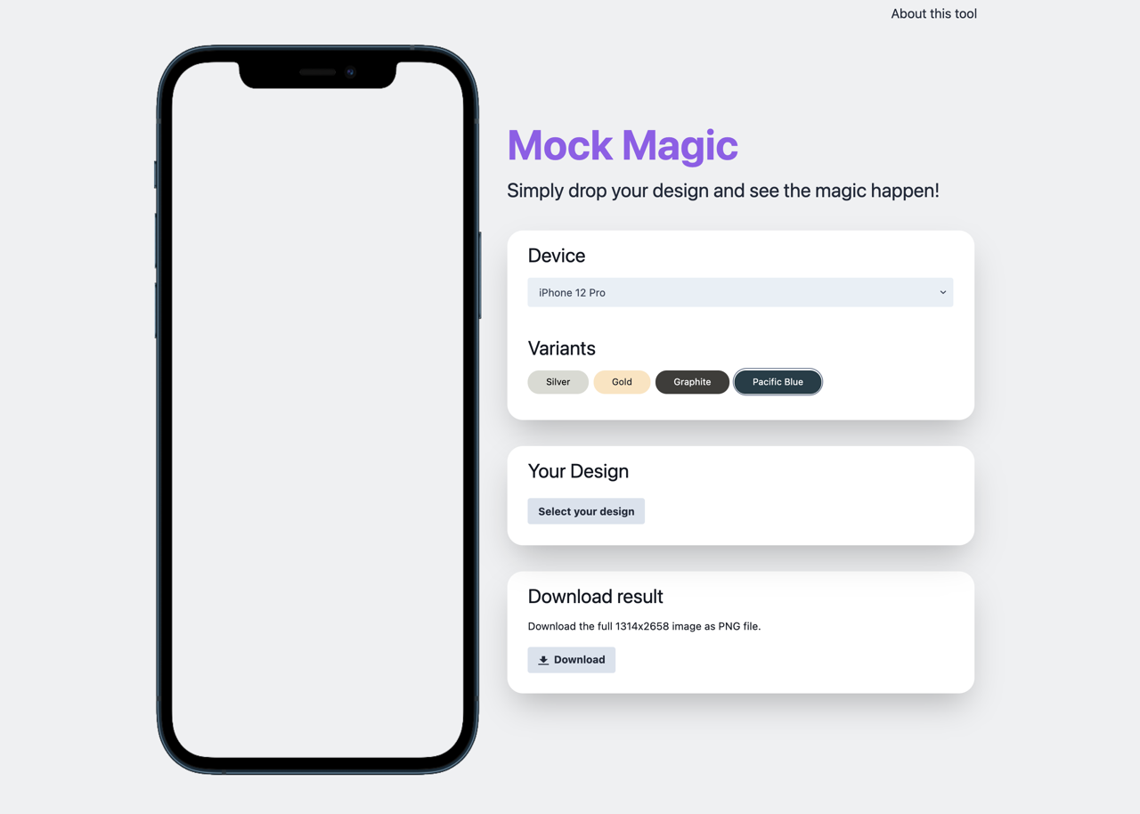 Mock Magic 為擷圖畫面加上外框，支援 iPhone、MacBook 等裝置模型