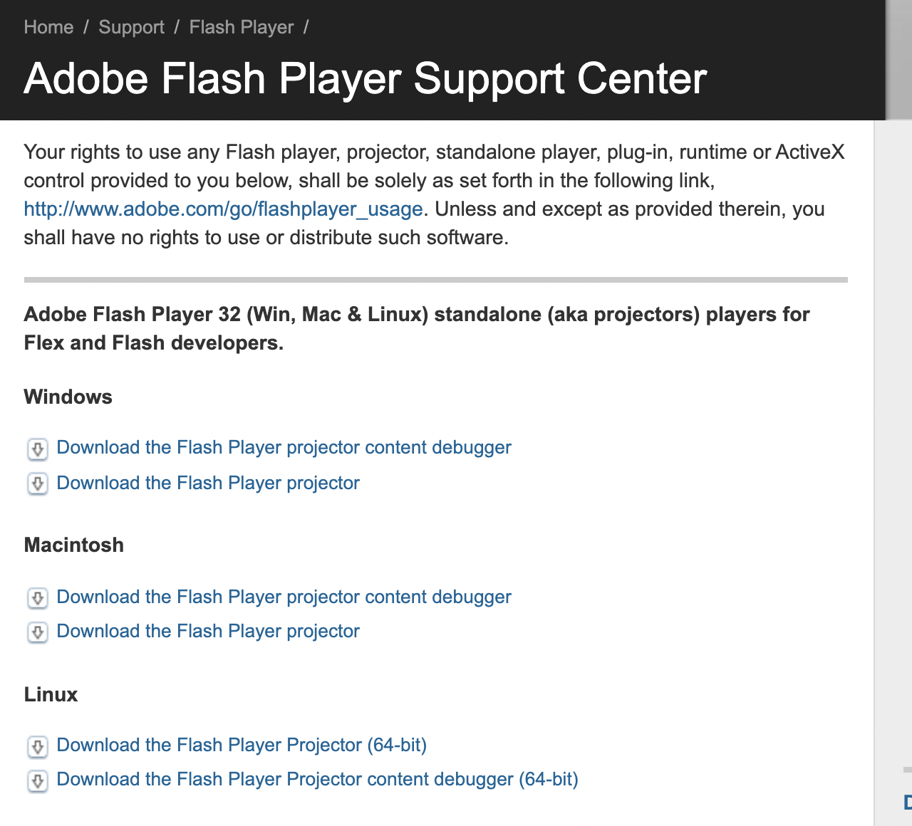 如何在瀏覽器不支援 Adobe Flash Player 後繼續播放 SWF 檔案？