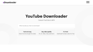 oDownloader 免費影片下載工具，貼上 YouTube、FB 和 IG 網址轉檔儲存