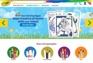 Crayola 提供兒童著色圖紙免費下載，列印後就能讓小孩上色