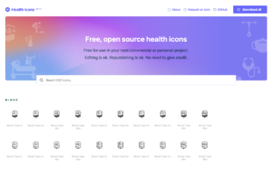 Health Icons 免費下載健康相關圖示素材，SVG 和 PNG 下載可商用