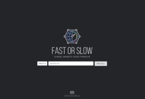 Fast or Slow 免費網站測速工具，從全球 18 個位置測量網頁效能速度