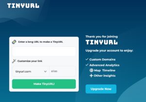 TinyURL 提供 rotf.lol、tiny.one 縮網址選項，登入還能編輯或刪除連結