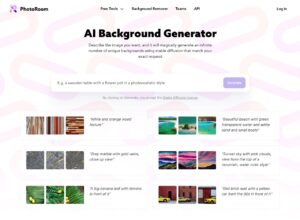 AI Background Generator 輸入文字描述以 AI 產生各種免費圖片