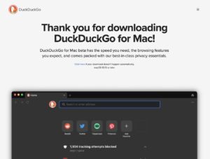 DuckDuckGo for Mac 瀏覽器開放下載！內建廣告追蹤器封鎖功能