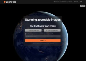 ZoomHub 不同於一般圖片空間，上傳高解析度相片還能局部放大