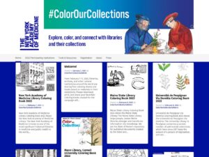 #ColorOurCollections 以著色圖探索世界各地圖書館和博物館收藏