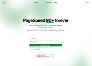 PageSpeed 90+ forever 提升網站使用體驗，監控 PageSpeed 評分變化