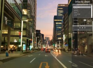 Drive & Listen 全球城市虛擬自駕遊體驗，邊欣賞街景邊聽音樂