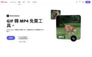 GIF 轉 MP4 影片免費線上工具，還有 GIF 動畫剪輯裁切功能