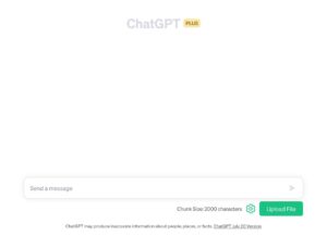 ChatGPT File Uploader Extended 將文件上傳讓 AI 彙整重點或提問（Chrome 擴充功能）