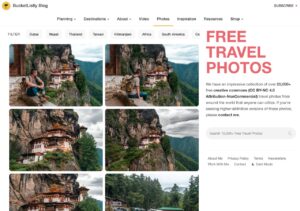 BucketListly Blog 泰國部落客釋出 20000 張旅遊照片免費下載，CC 授權禁止商用
