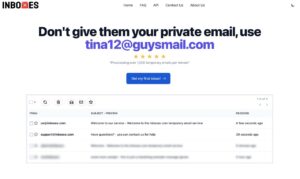 Inboxes 免費臨時信箱介紹：隱藏真實 Email 地址並保護隱私