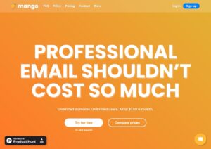 Mango Mail 評測：超值自訂域名 Email 服務，最適合個人與中小企業選擇