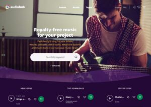 Audiohub 免費免版稅音樂下載，適合個人與商業用途