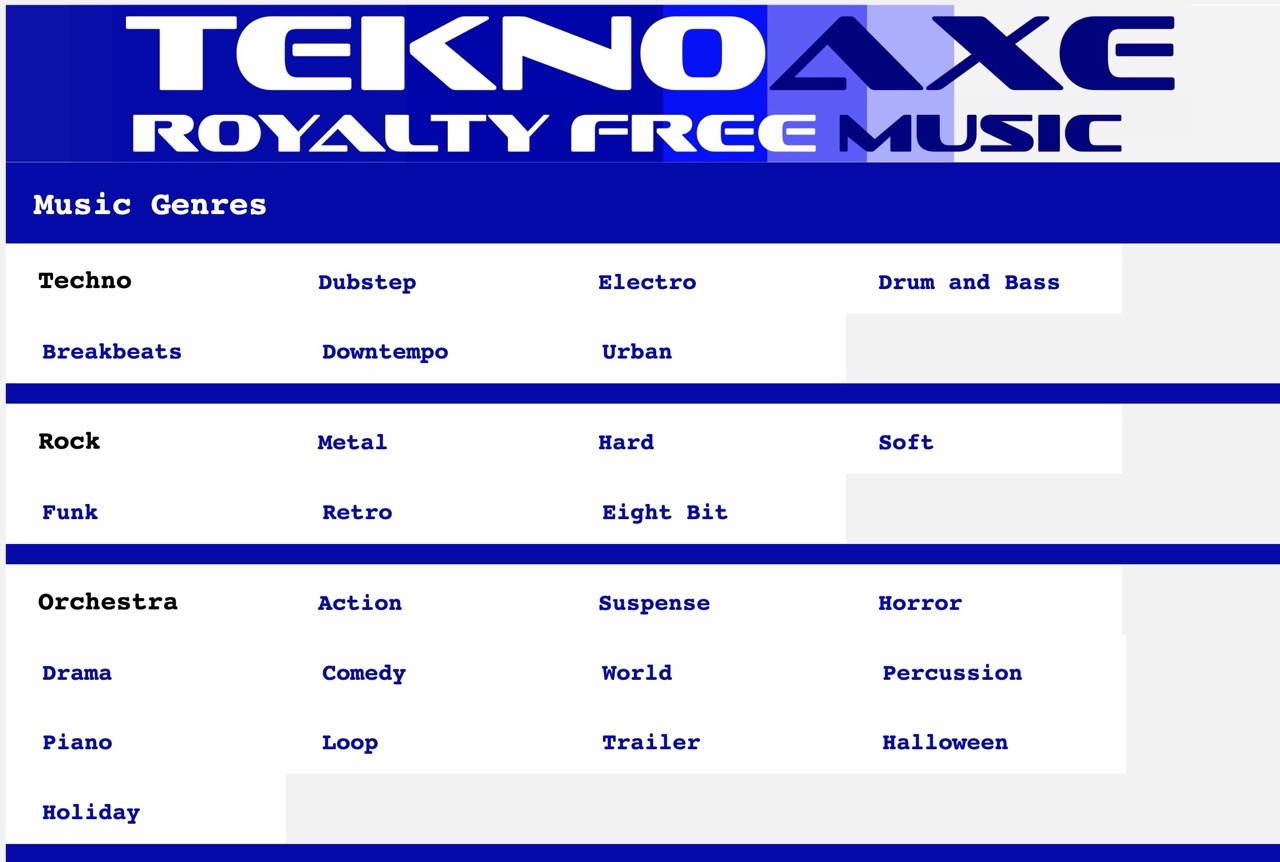TeknoAXE 免版稅音樂：2000+ 免費下載曲目，創用 CC 授權適合商業使用