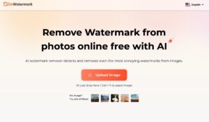AI 去浮水印推薦：Dewatermark 線上快速清除照片浮水印